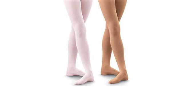 Ballet Tights Pink Footed – Dansez