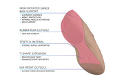 MDM - Base Acro Stretch Canvas Acro Shoe ( Adult ) MJ390A