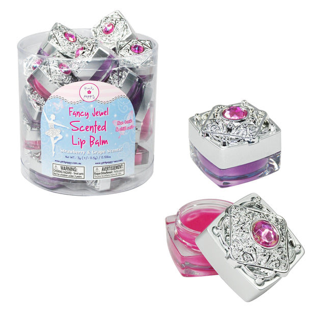 PinkPoppy - Fancy jewel pot scented lip balm ( pk of 6 )AccessoriesDefault Title