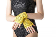 Studio 7 - Sequin Fingerless GlovesAccessorieschild-1Purpleone size