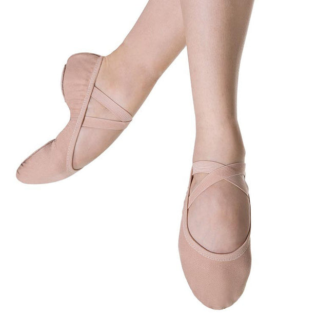 Bloch - Performa Stretch Canvas Womens Ballet Shoe (Sand) (S0284L)