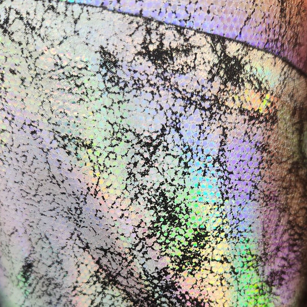 Fabrics - Crackle Hologram - Selling by the roll only 70% off at checkout