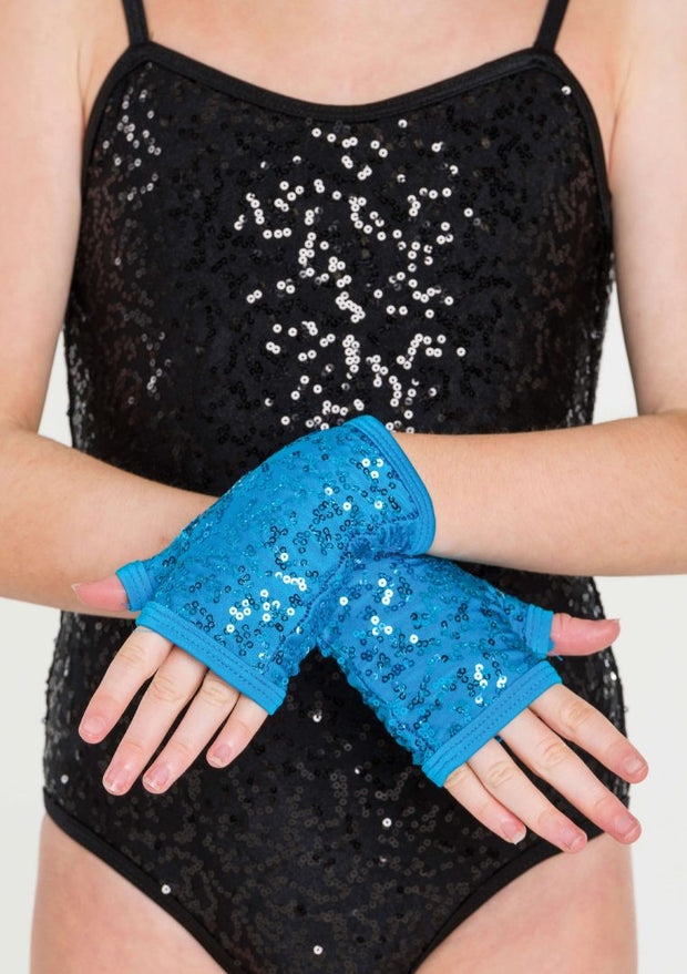 Studio 7 - Sequin Fingerless Gloves
