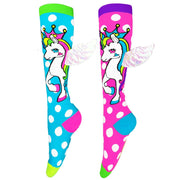 MadMia - FLYING UNICORN SOCKS Dancewear Crazy Socks