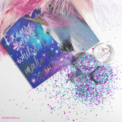 Glitter Girl - Unicorn Glitter Mint Crush Accessories Aspire Dance Collections