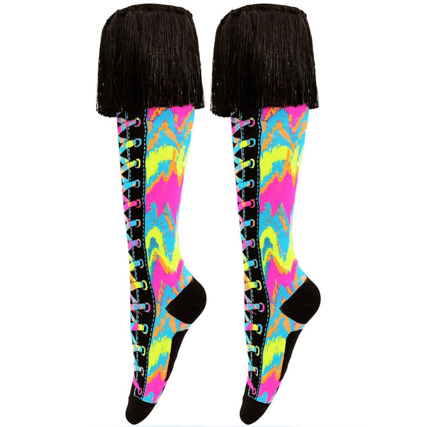 MadMia - RAINBOW TIE DYE SOCKS Dancewear Crazy Socks