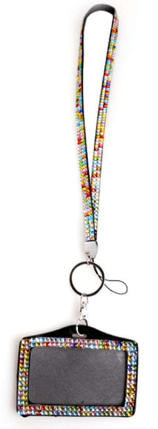 Dream Duffel -  Mad Ally Neck Rhinestone Lanyard Bling Accessories Aspire Dance Collections